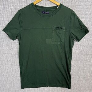 Esprit Clothing Co. T-Shirt‎ Regular Fit Pocket Green Mens Size L 90s Y2K Preppy